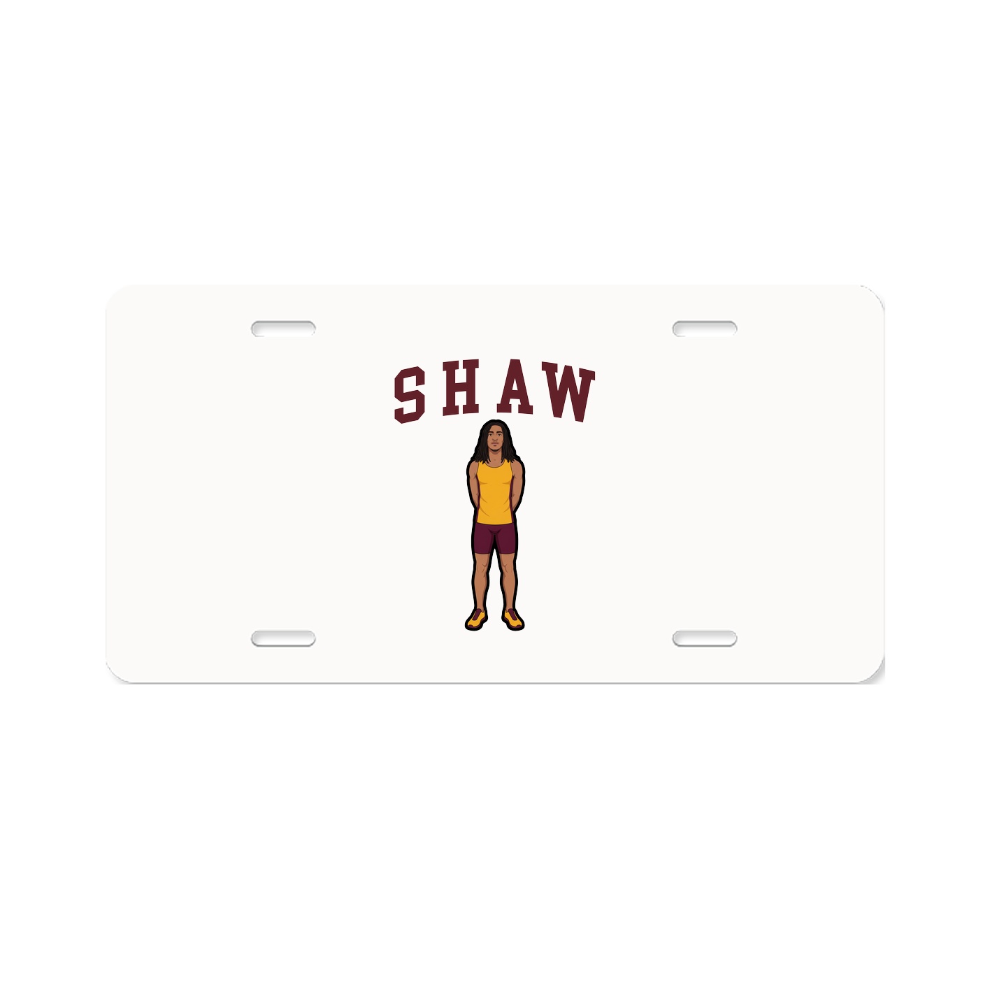 License Plate — Shirsey in Classic