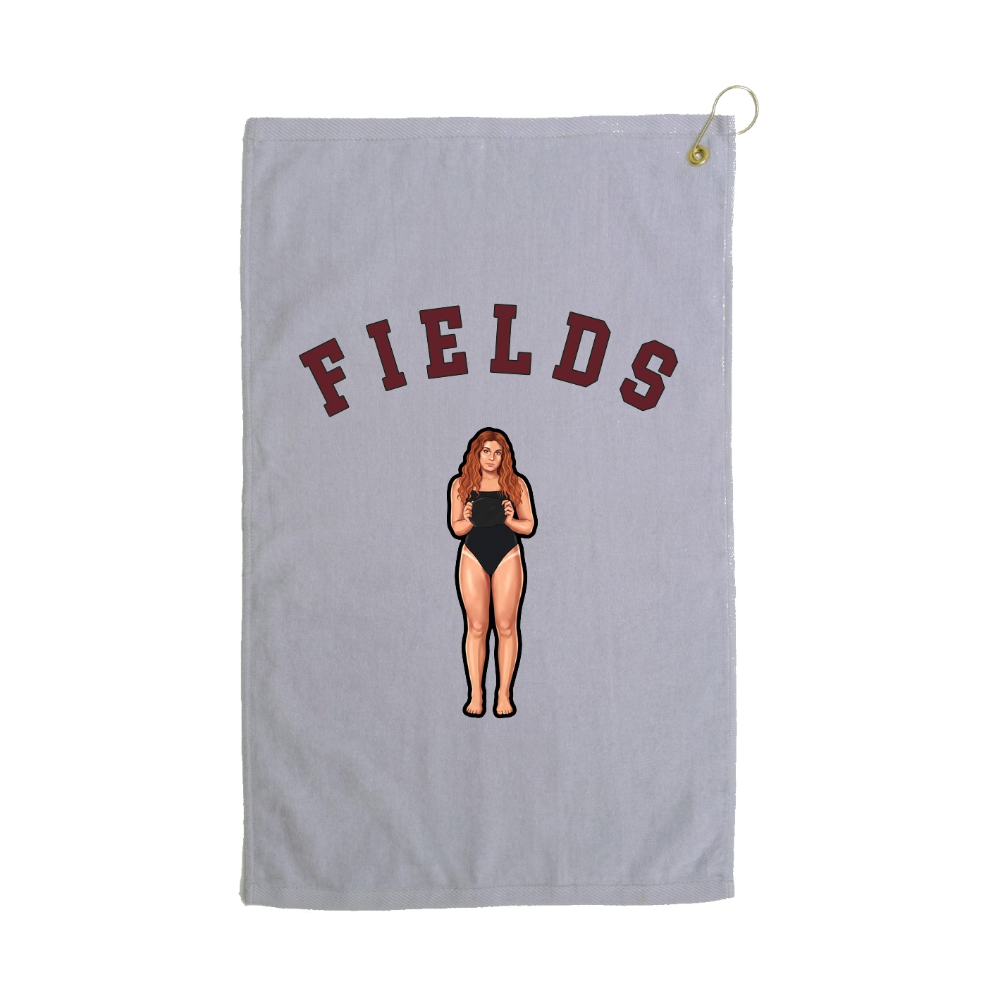 Golf Towel — Shirsey Arch in Grey