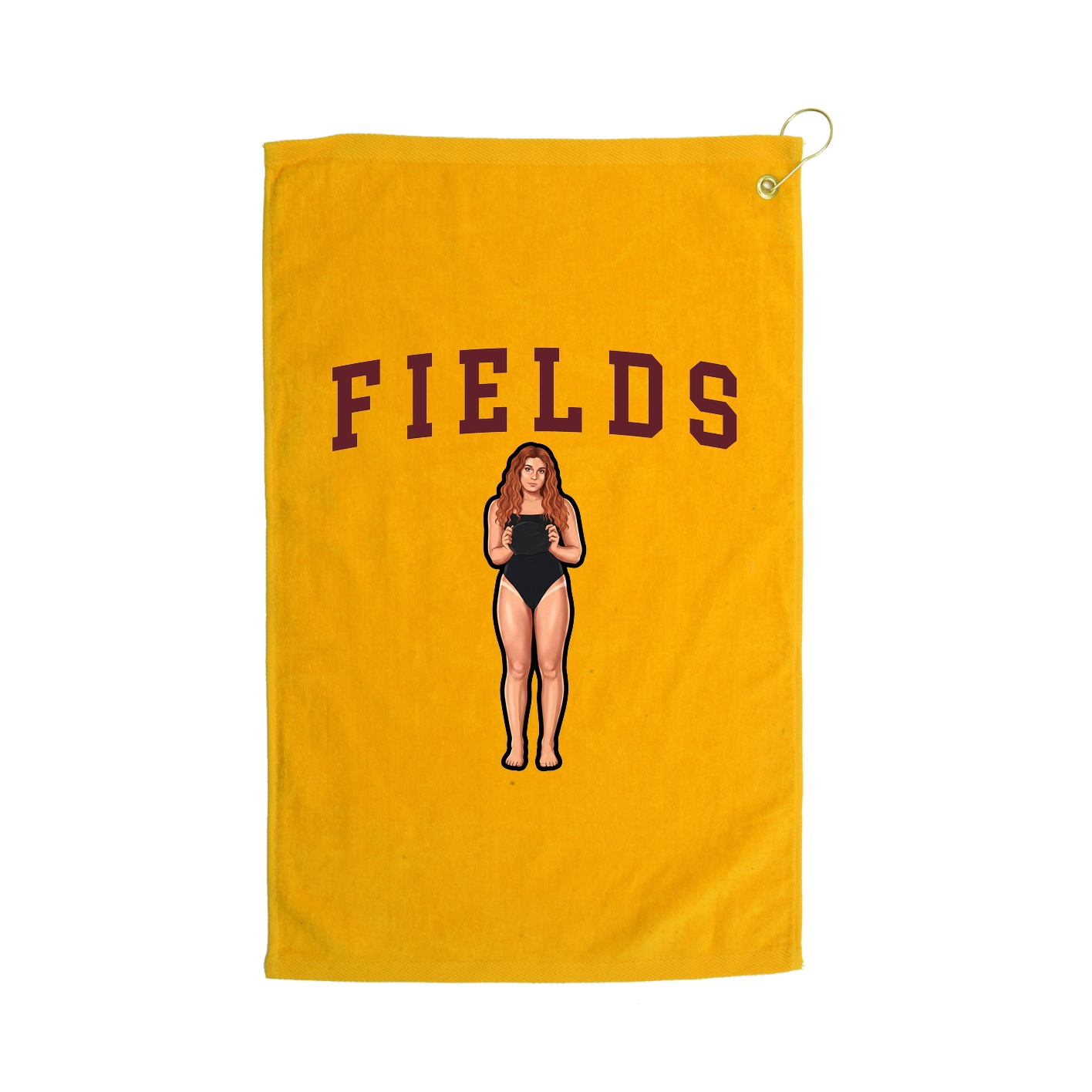 Golf Towel — Shirsey in Gold