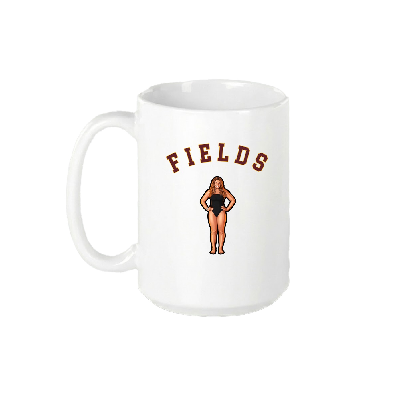 15oz Coffee Mug — Shirsey Arch in White