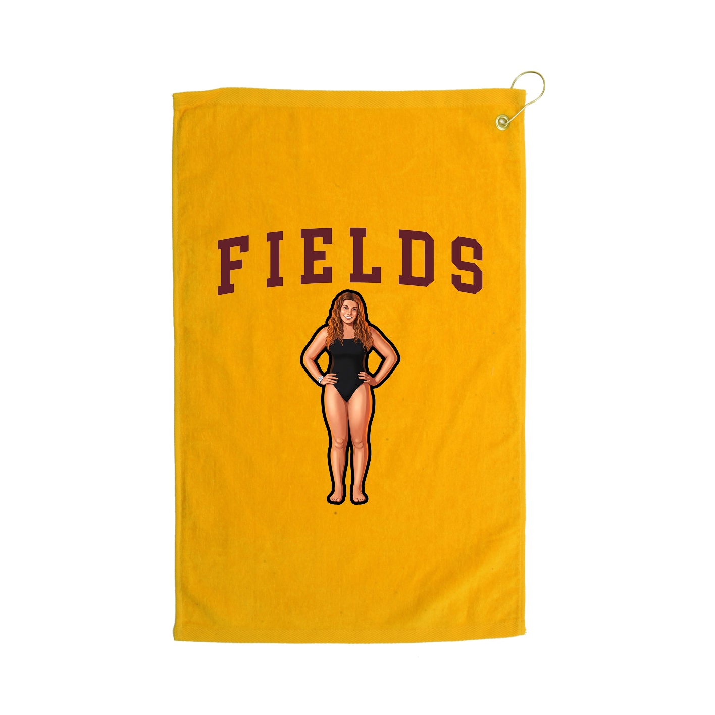Golf Towel — Shirsey in Gold