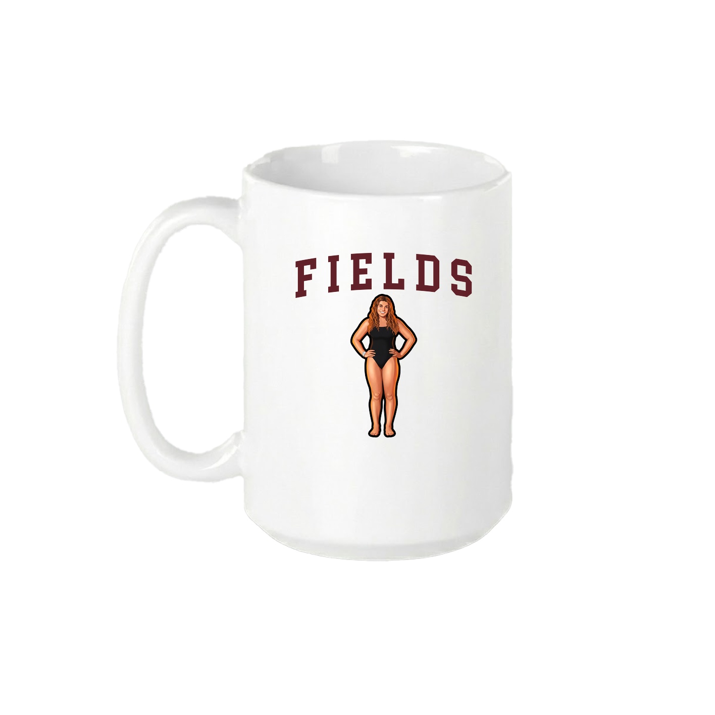 15oz Coffee Mug — Shirsey in White