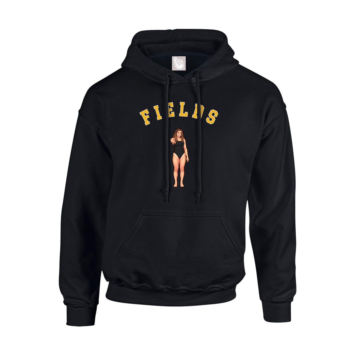 Youth Hoodie — Shirsey Arch in Black