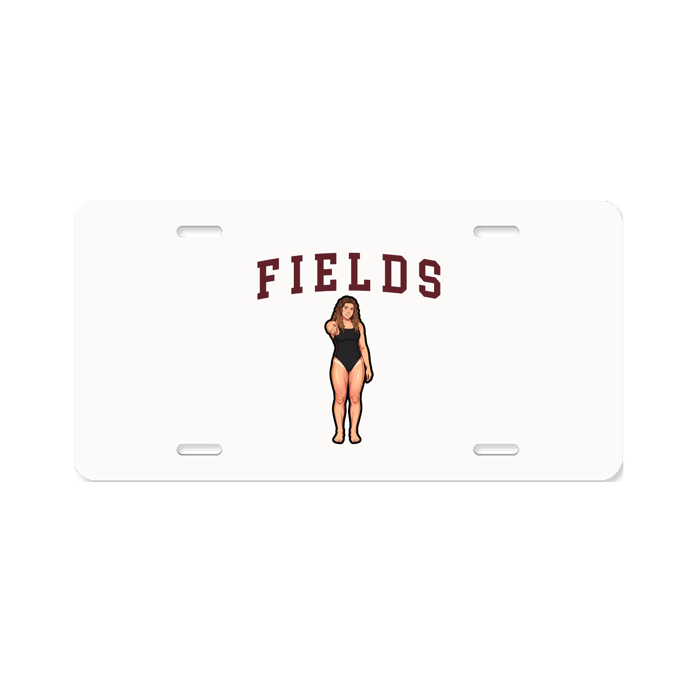 License Plate — Shirsey in Classic