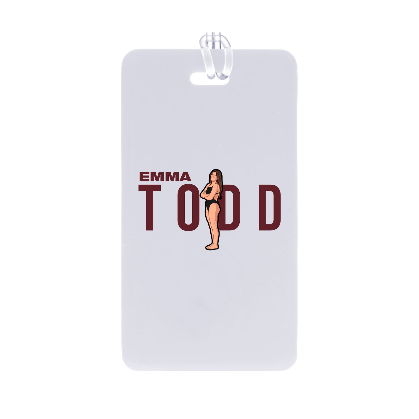Bag Tag — Player Name in Classic