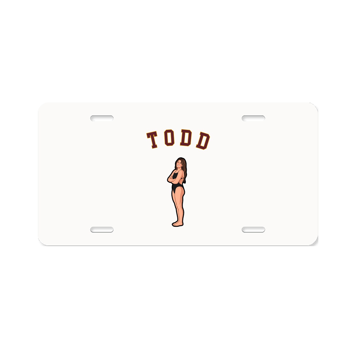 License Plate — Shirsey Arch in Classic