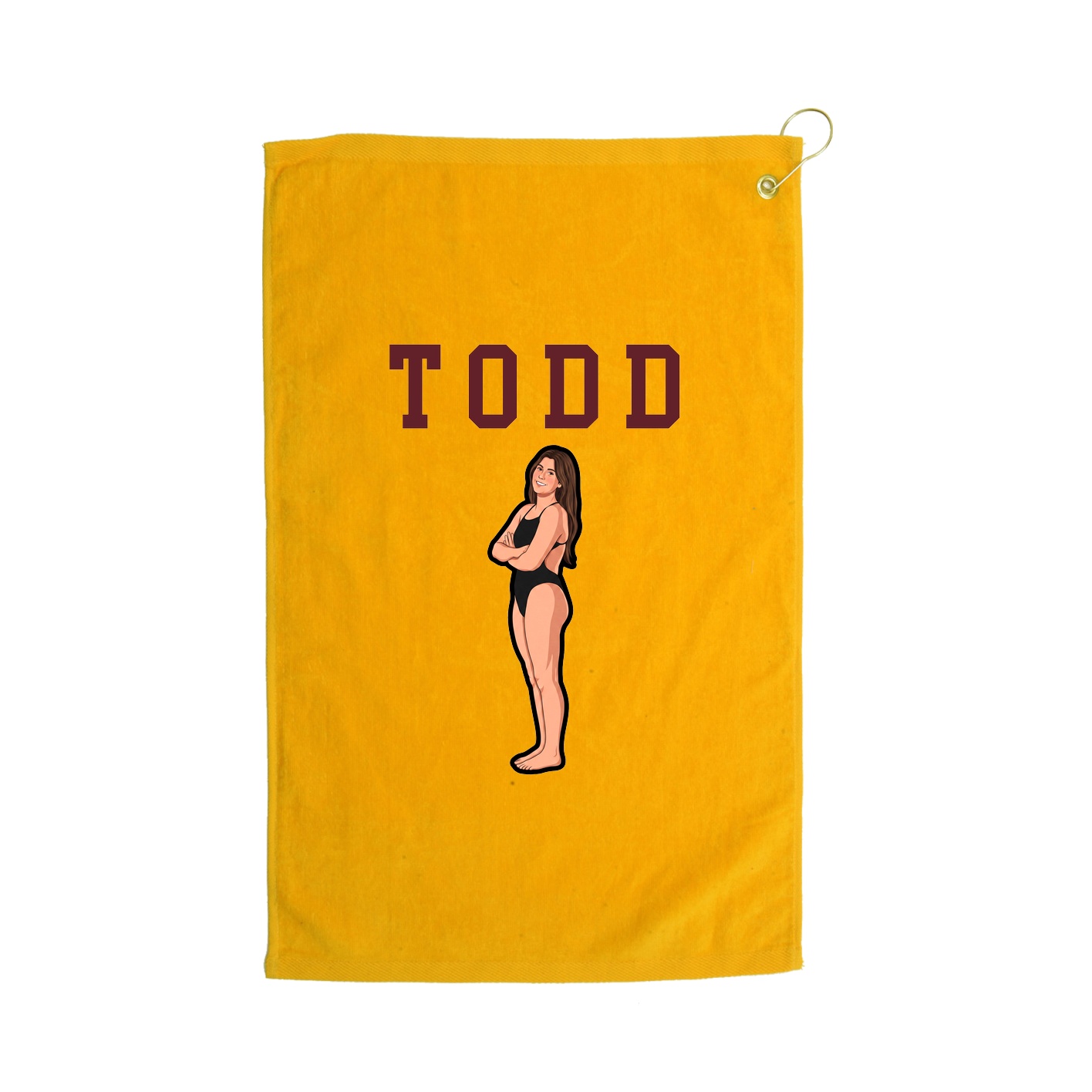 Golf Towel — Shirsey in Gold