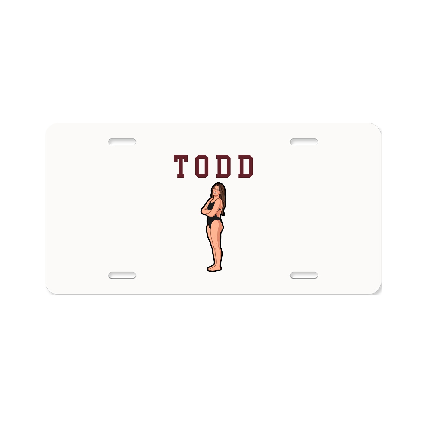 License Plate — Shirsey in Classic