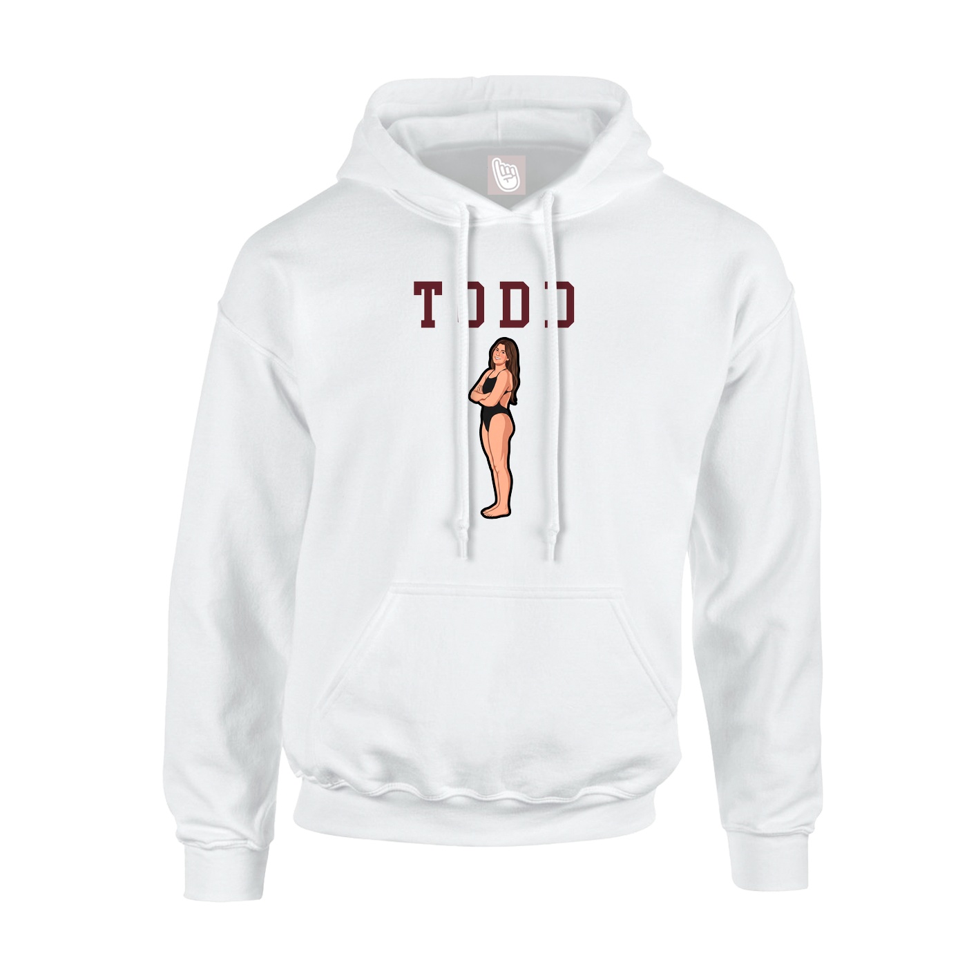 Youth Hoodie — Shirsey in White