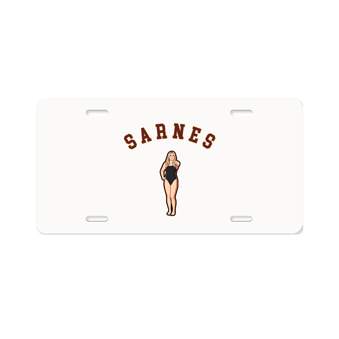 License Plate — Shirsey Arch in Classic