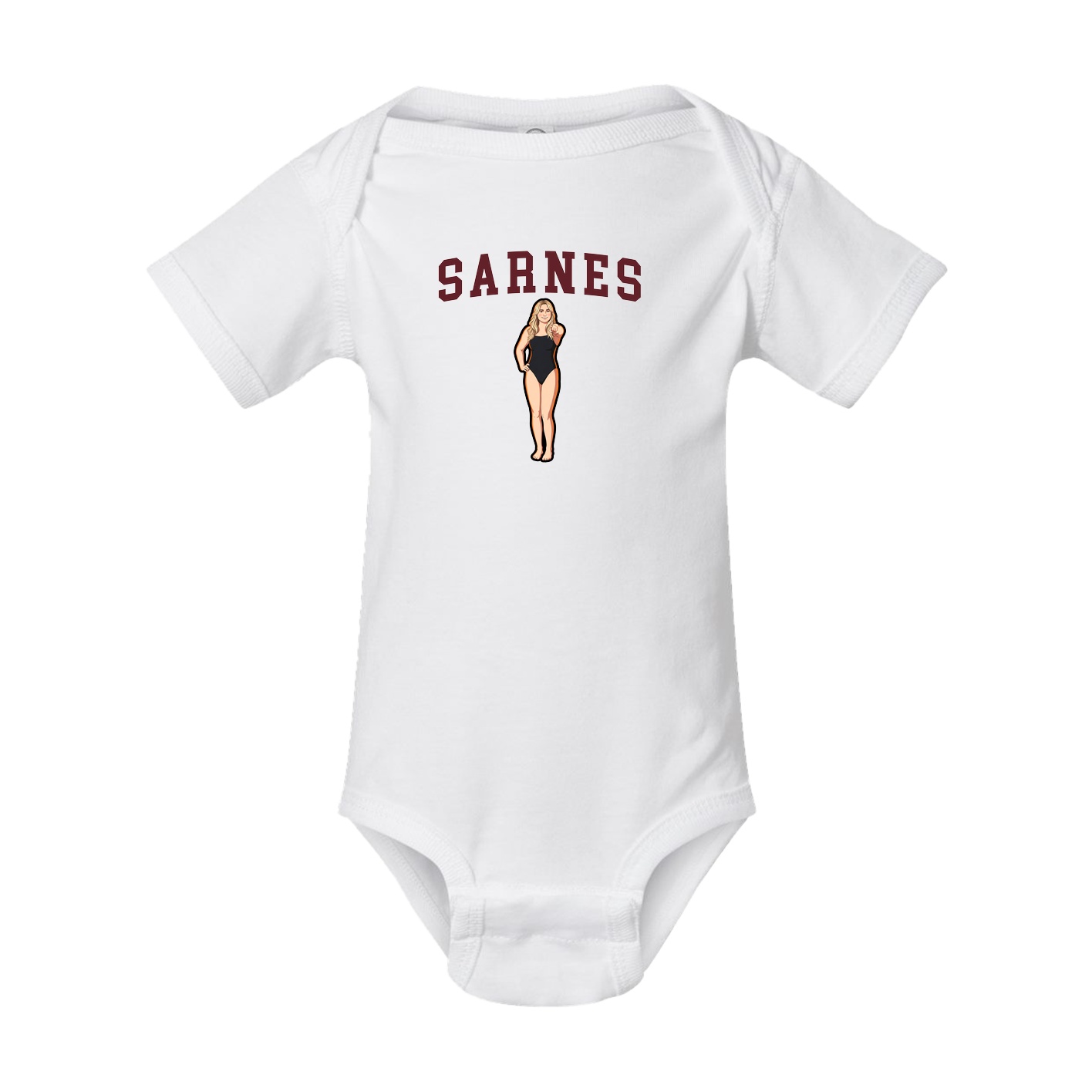 Baby Onesie — Shirsey in White