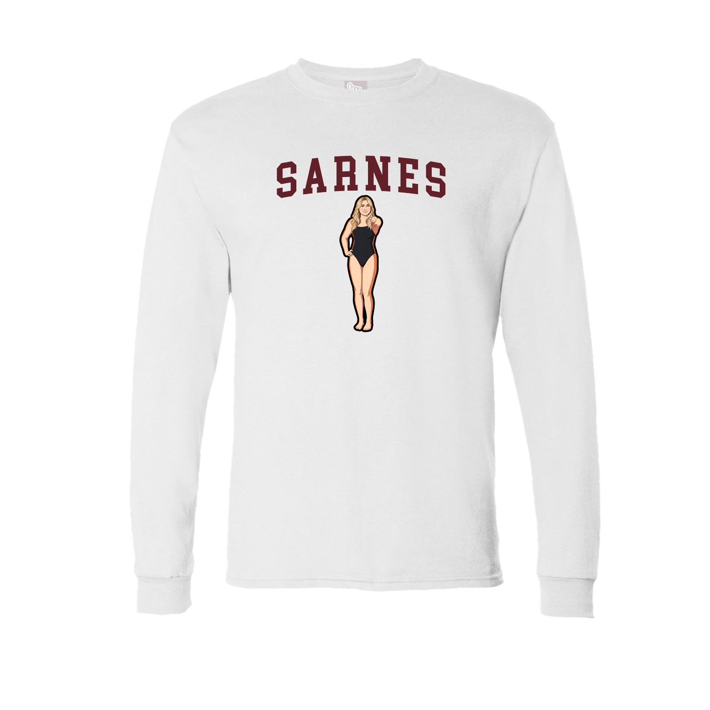 Long Sleeve Tee — Shirsey in White