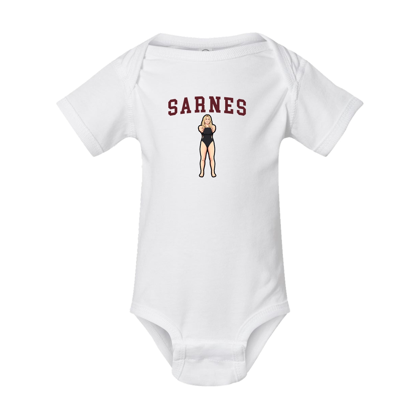Baby Onesie — Shirsey in White