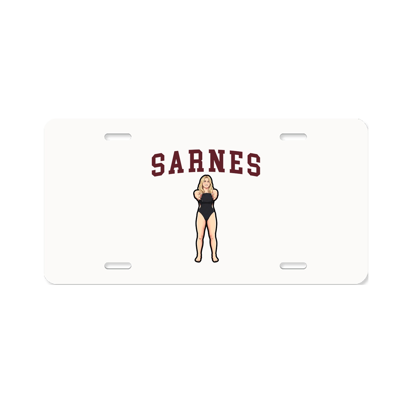 License Plate — Shirsey in Classic