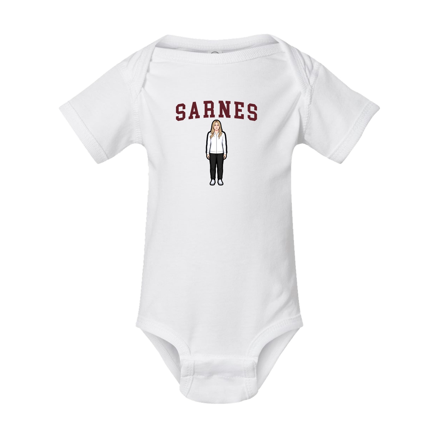 Baby Onesie — Shirsey in White