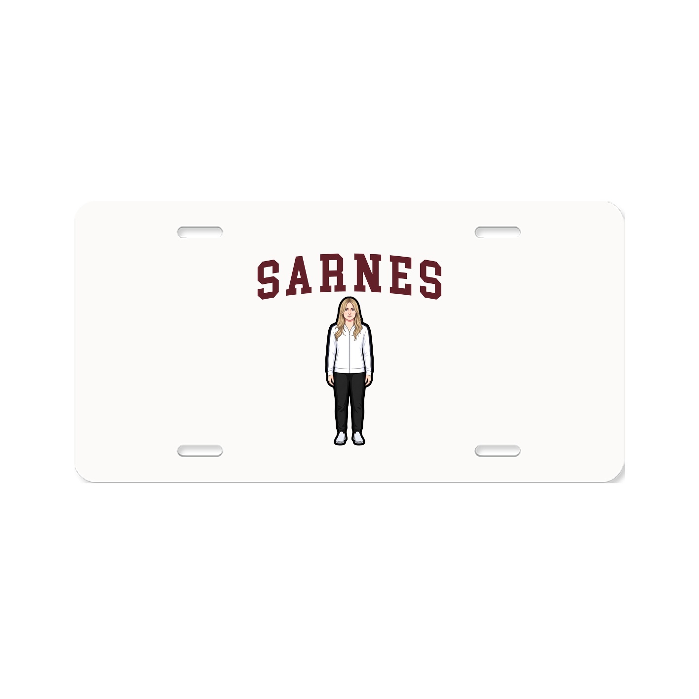 License Plate — Shirsey in Classic