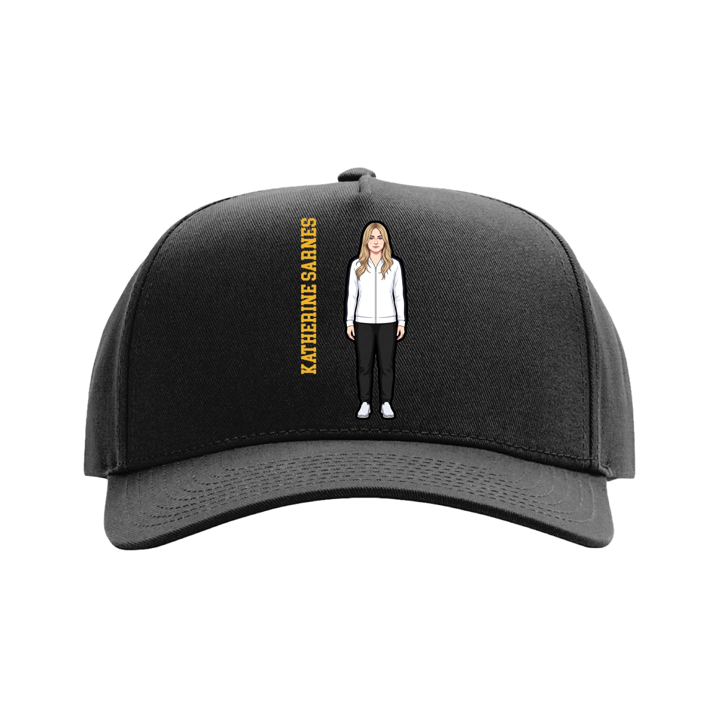Full Fabric Five-Panel Champ Cap
