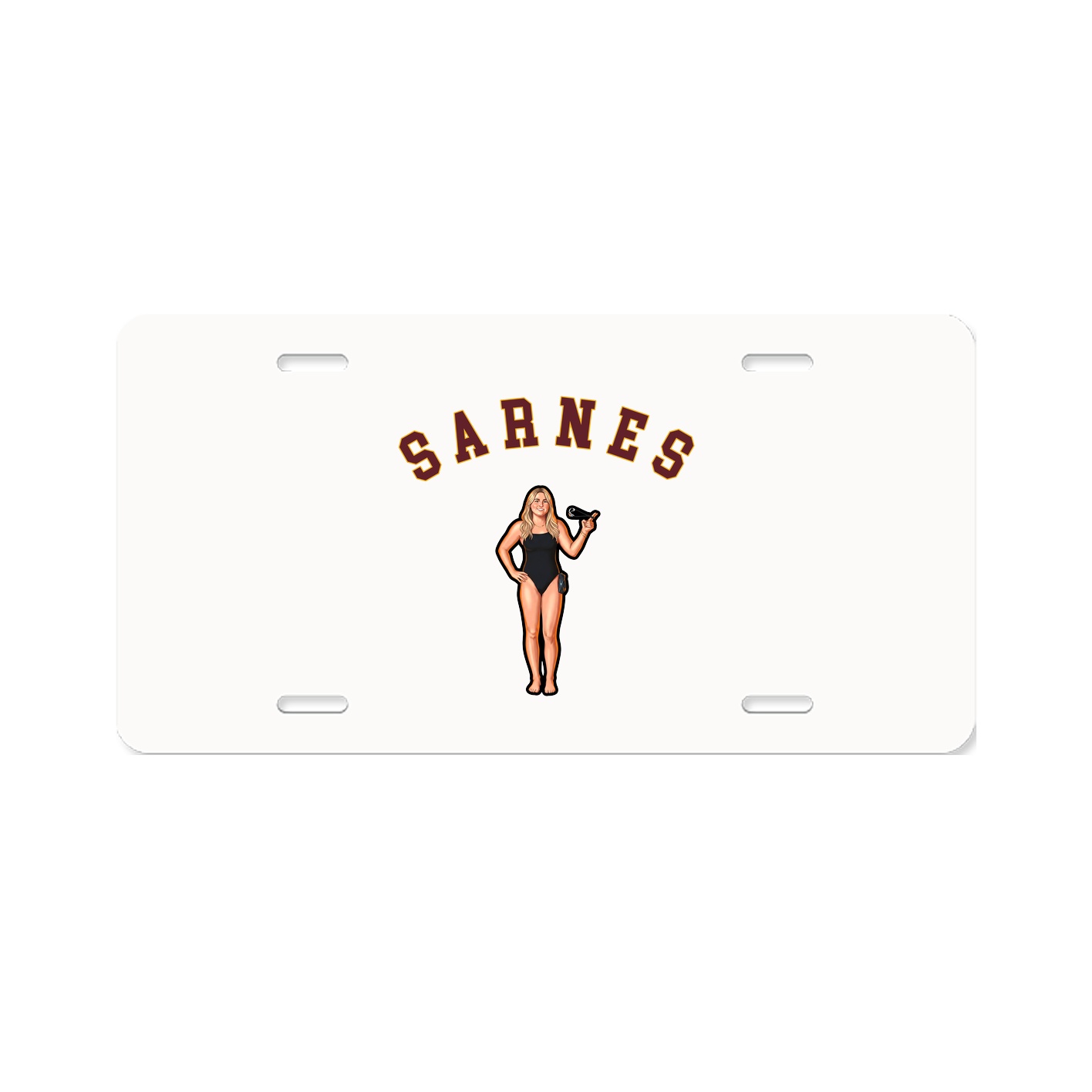 License Plate — Shirsey Arch in Classic