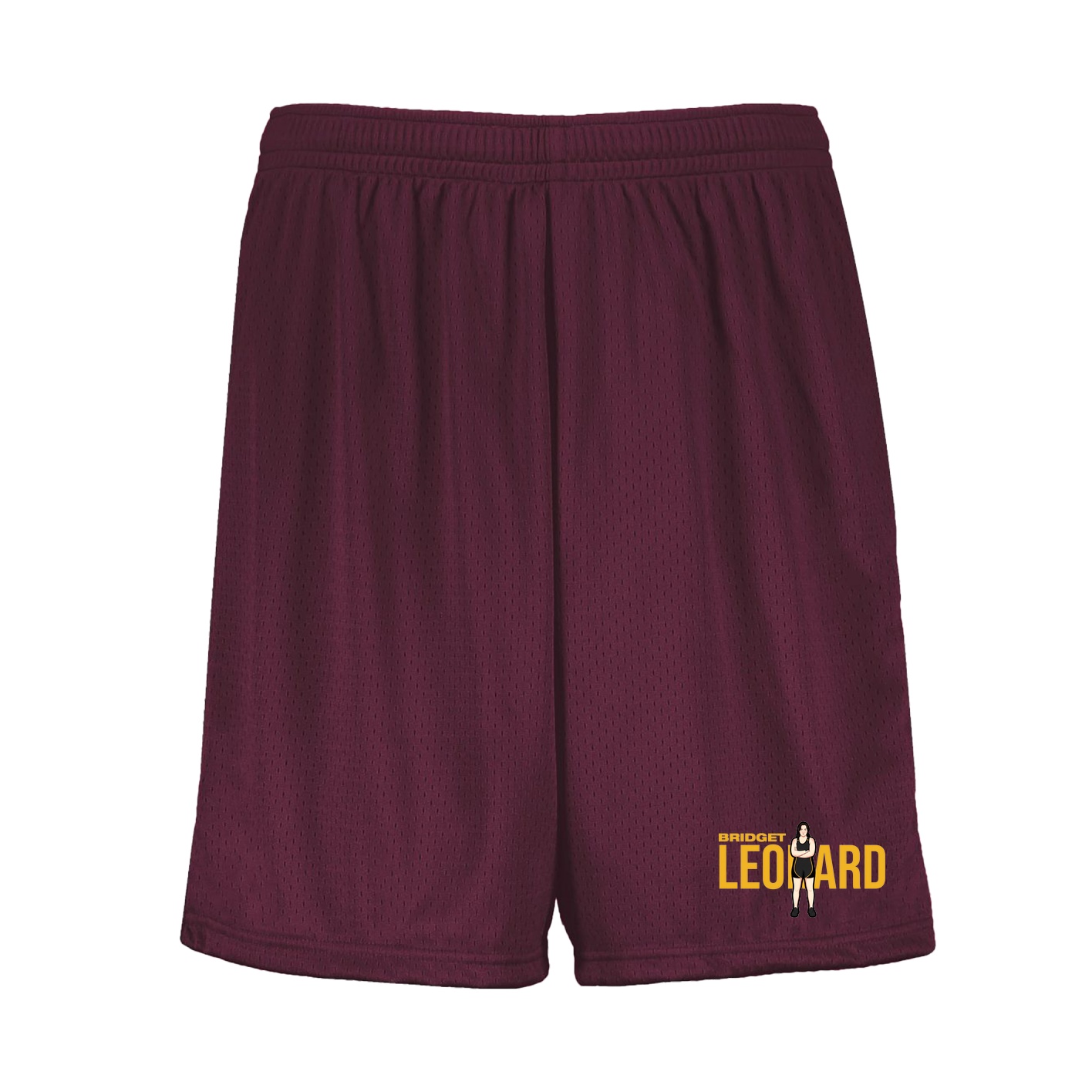 Shorts — Player Name in Maroon