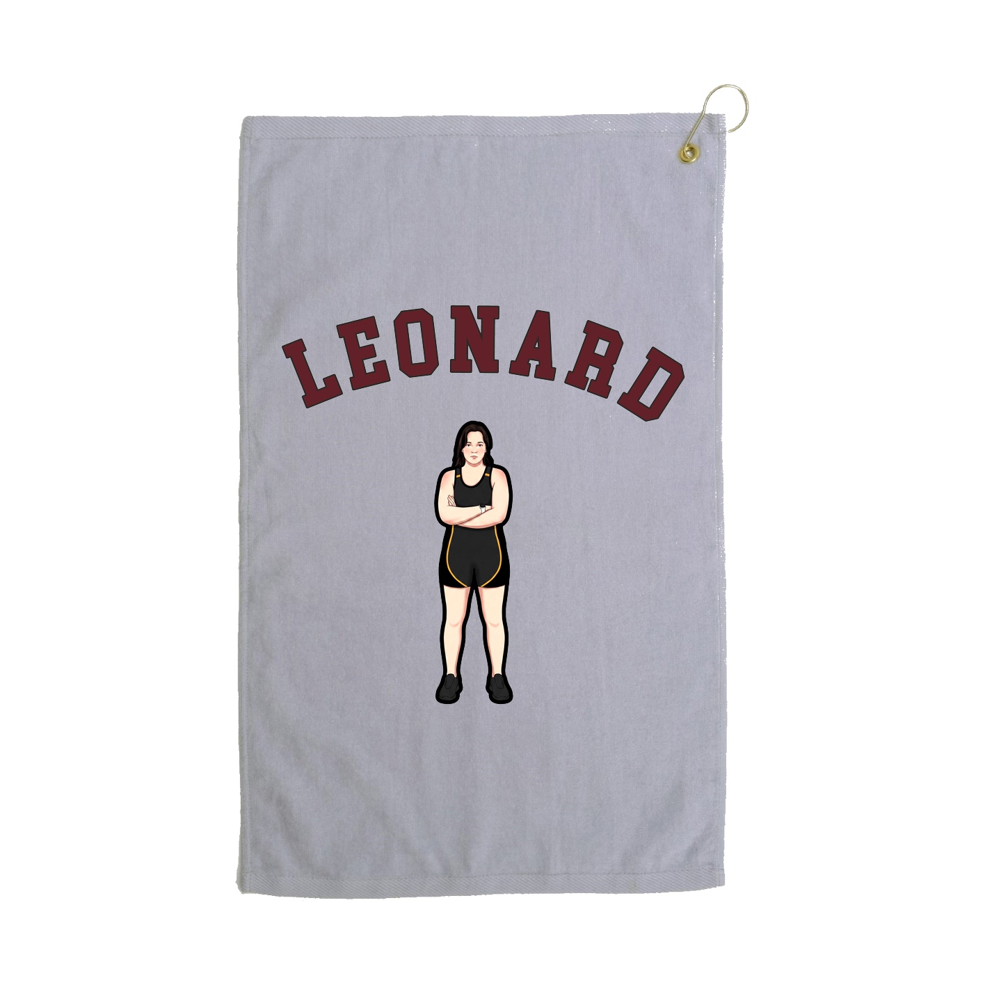 Golf Towel — Shirsey Arch in Grey