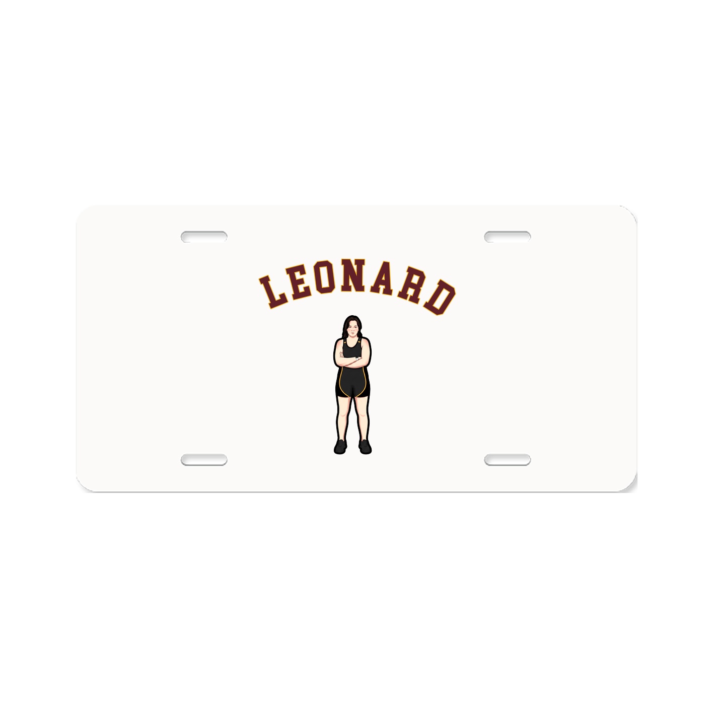License Plate — Shirsey Arch in Classic