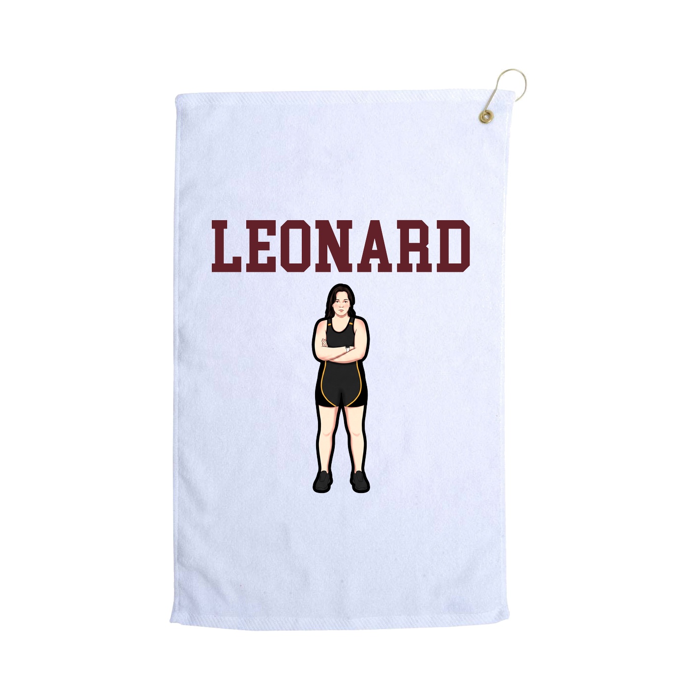 Golf Towel — Shirsey in White