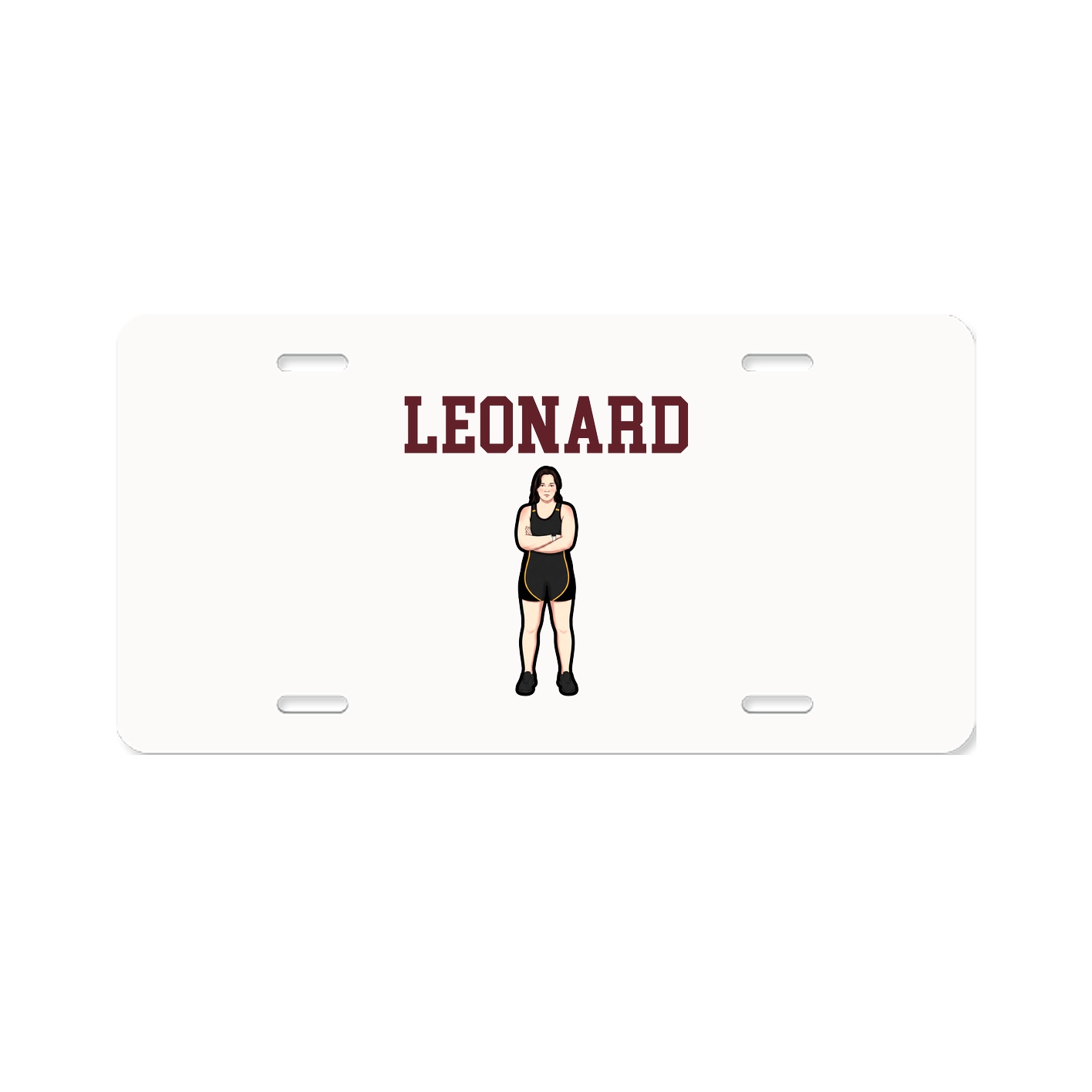License Plate — Shirsey in Classic