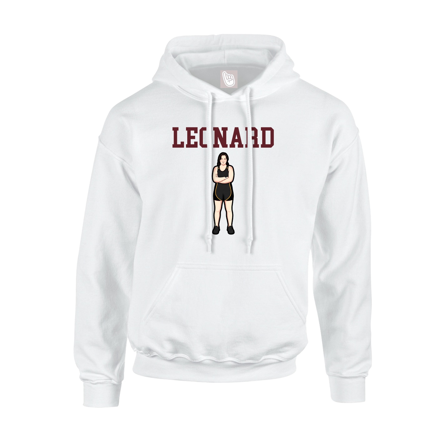 Youth Hoodie — Shirsey in White