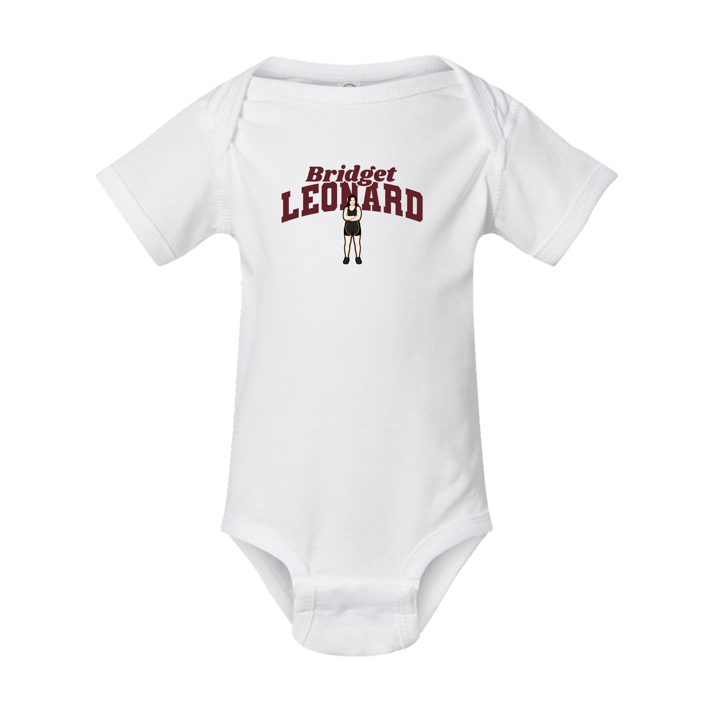Baby Onesie — Signature Arch in White