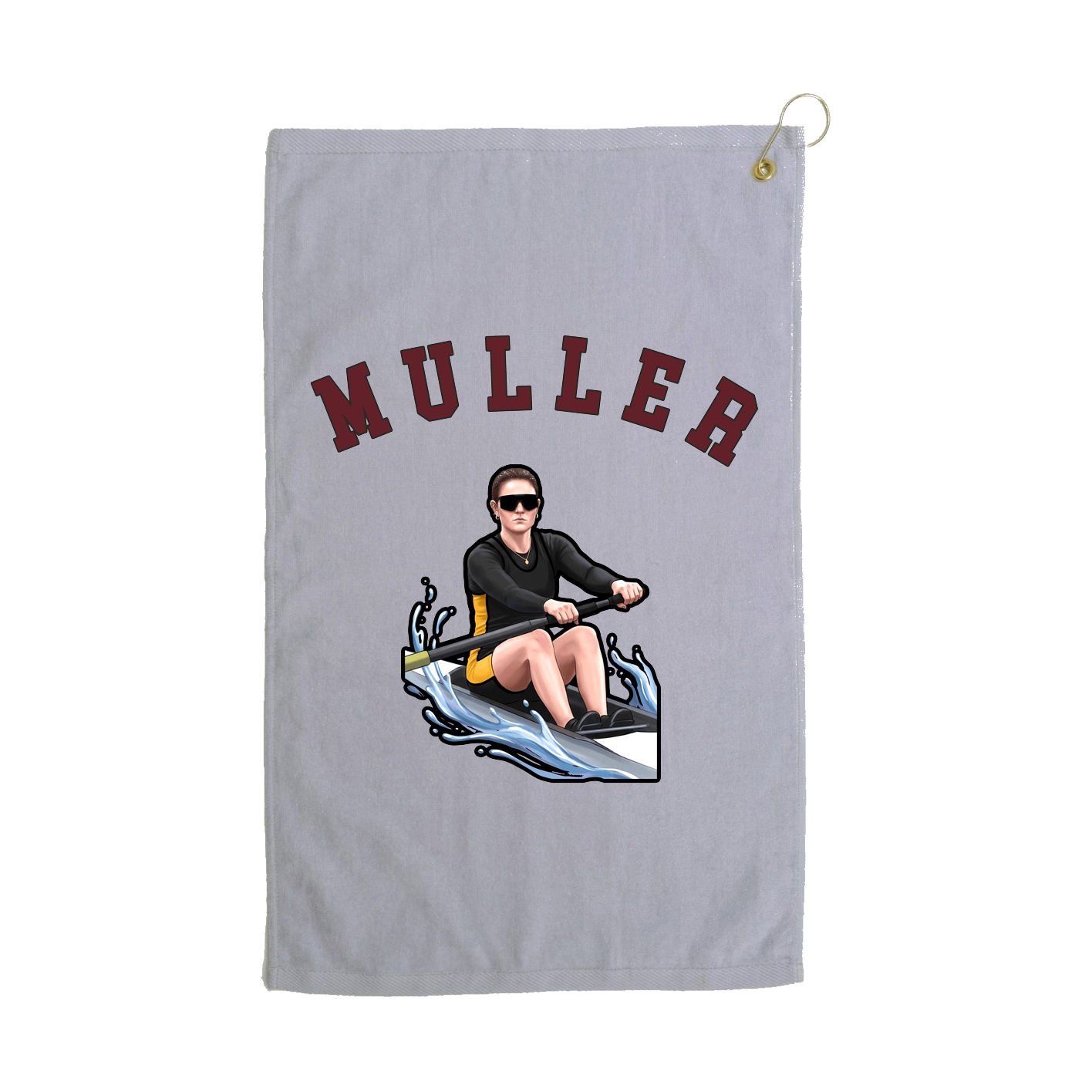 Golf Towel — Shirsey Arch in Grey