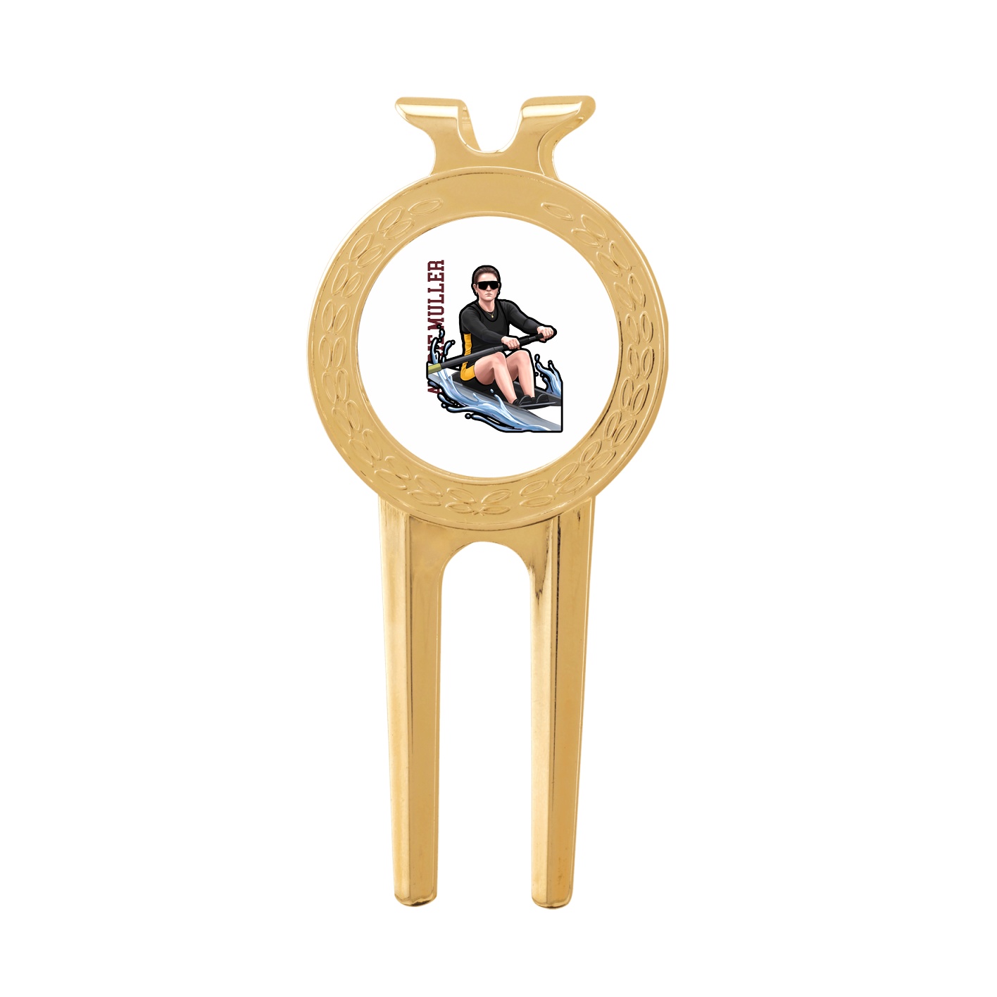 Divot Tool with Ball Marker — Name Vertical in Classic