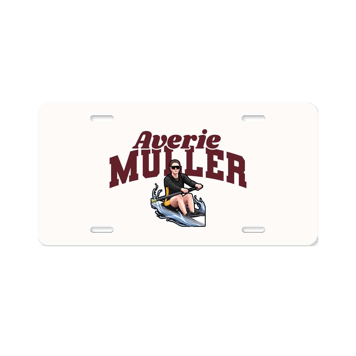 License Plate — Signature Arch in Classic