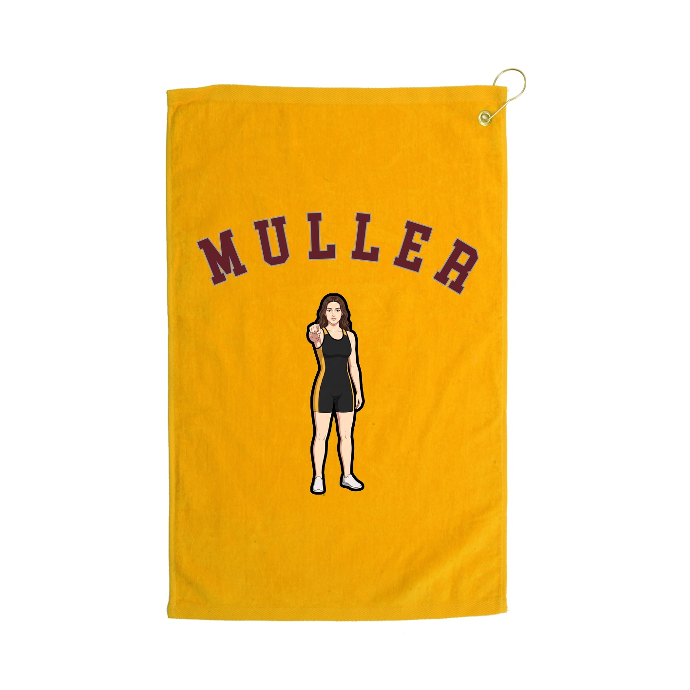 Golf Towel — Shirsey Arch in Gold