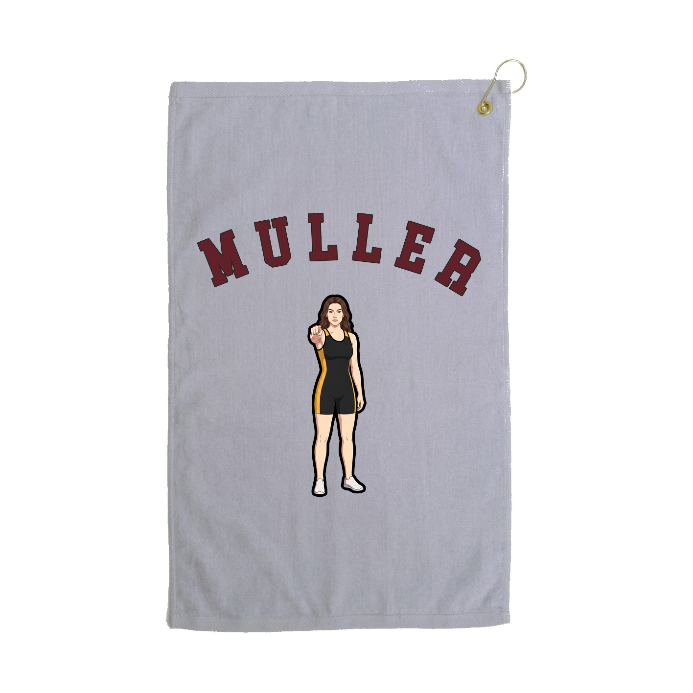 Golf Towel — Shirsey Arch in Grey