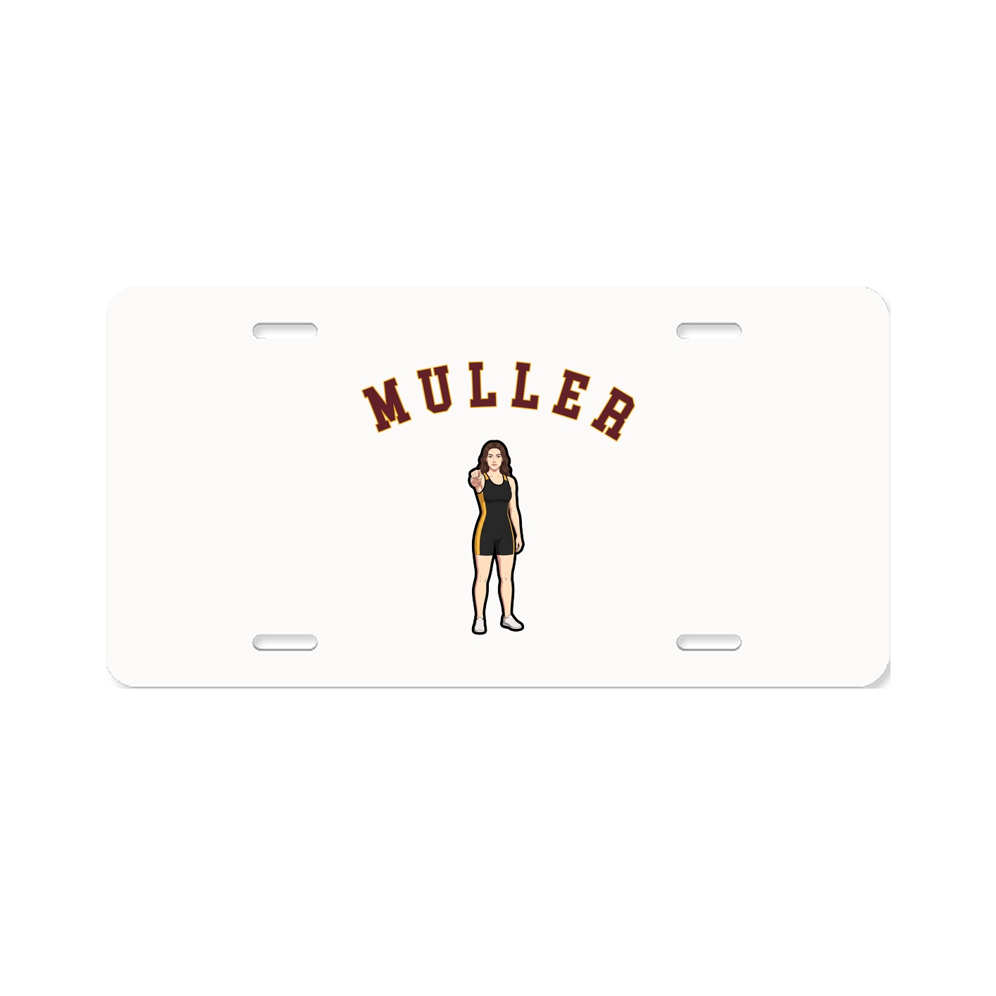 License Plate — Shirsey Arch in Classic
