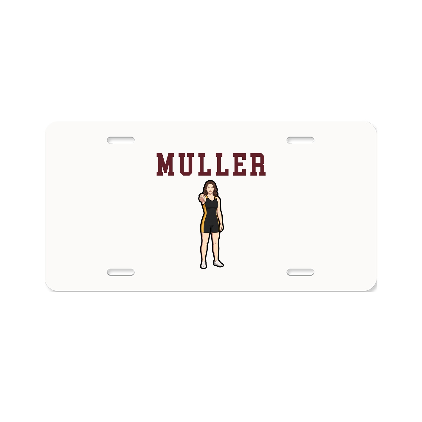 License Plate — Shirsey in Classic