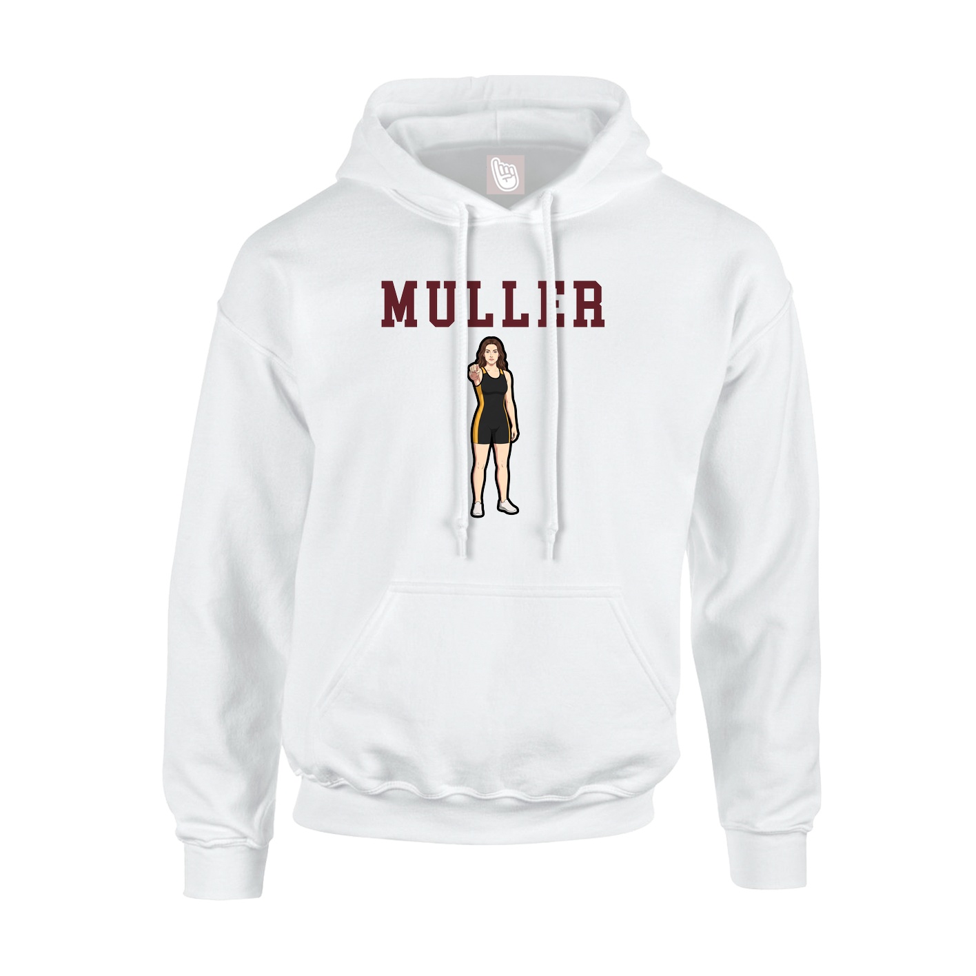 Youth Hoodie — Shirsey in White