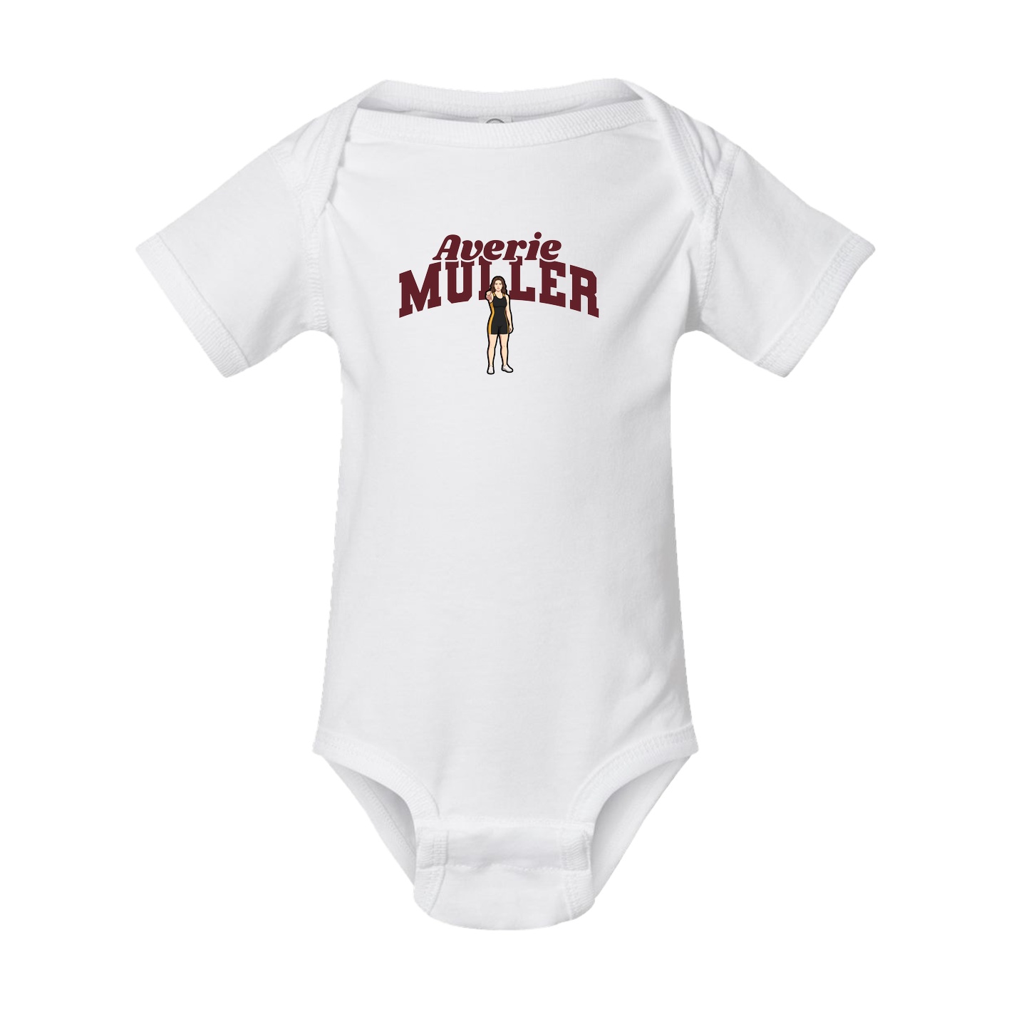 Baby Onesie — Signature Arch in White