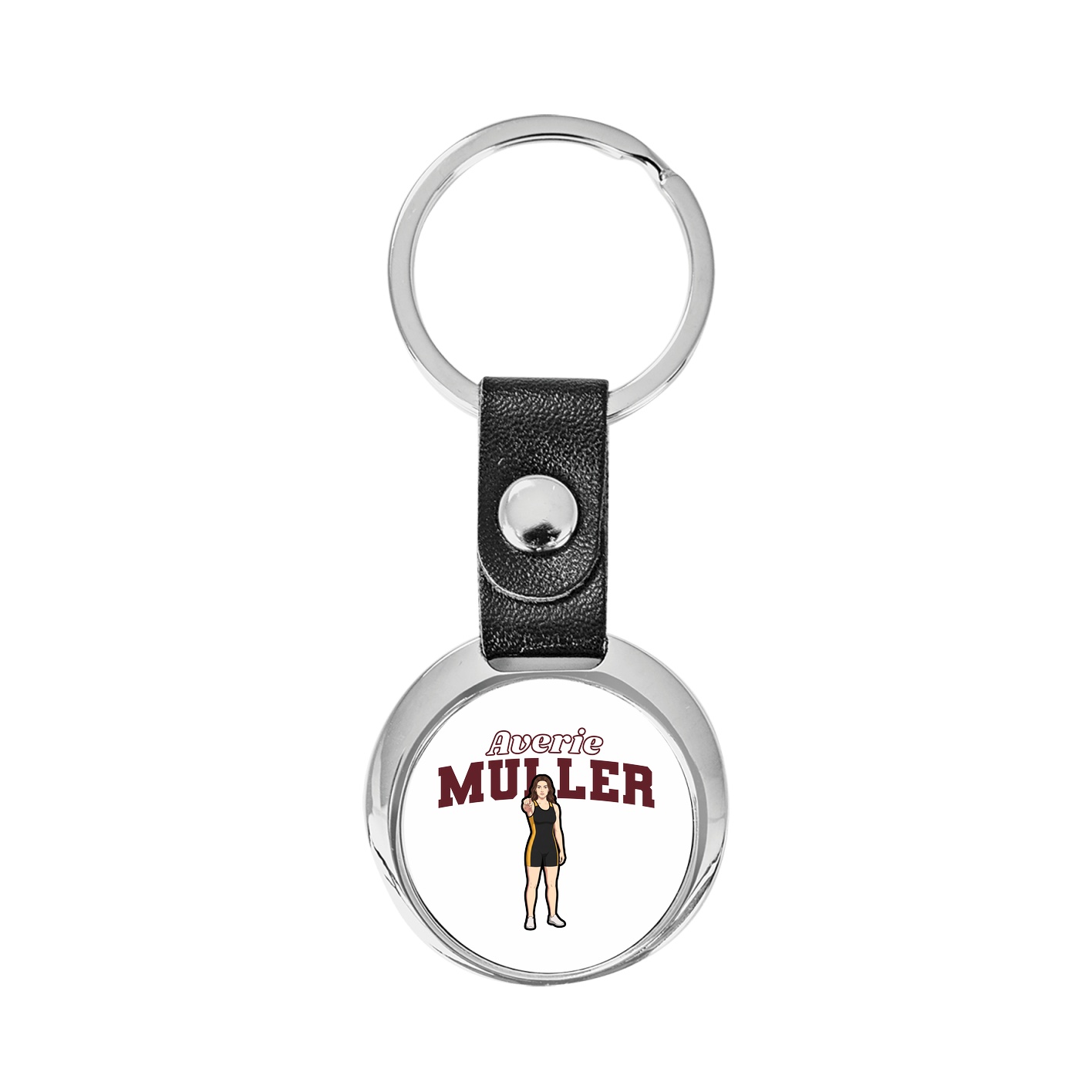 Key Chain — Name Arch in Classic