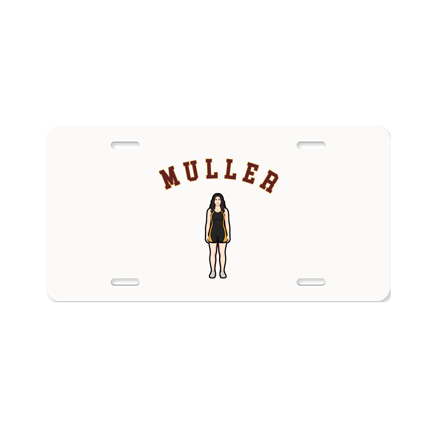 License Plate — Shirsey Arch in Classic