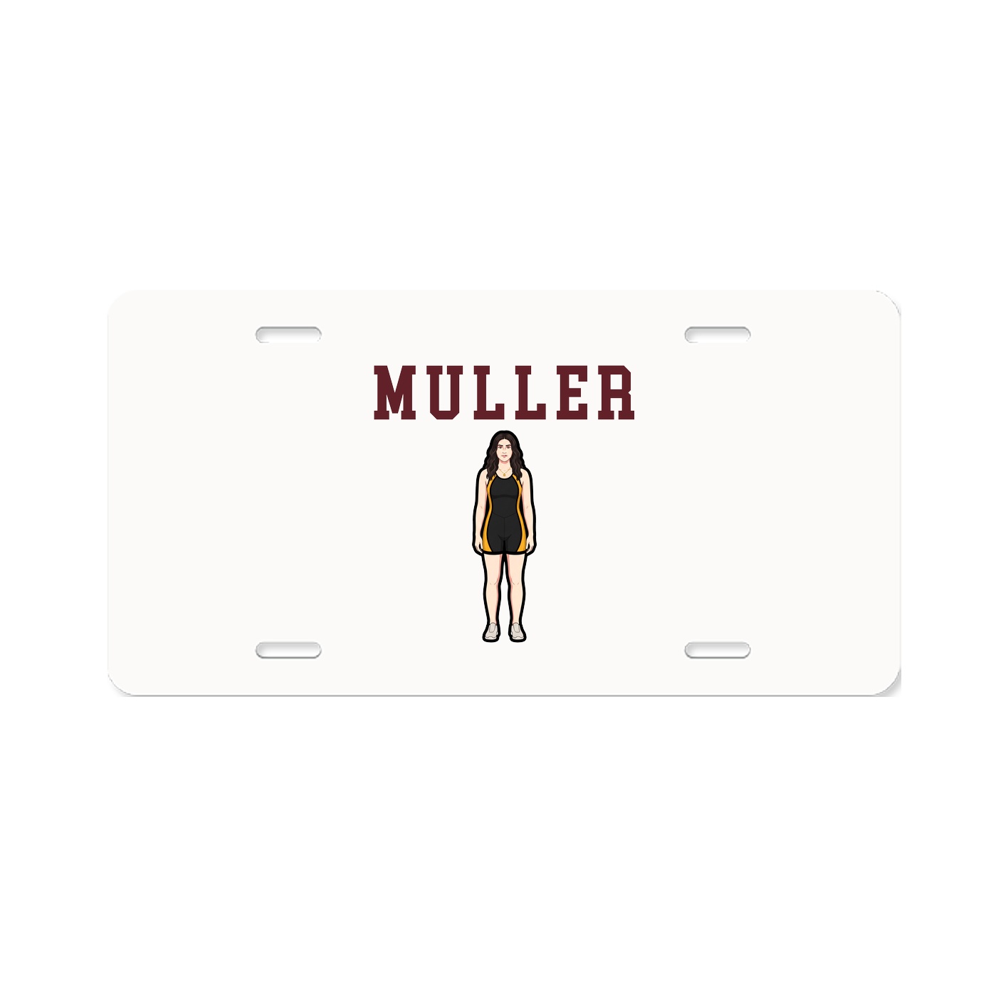 License Plate — Shirsey in Classic