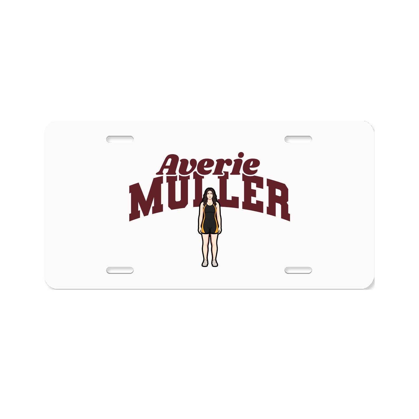 License Plate — Signature Arch in Classic