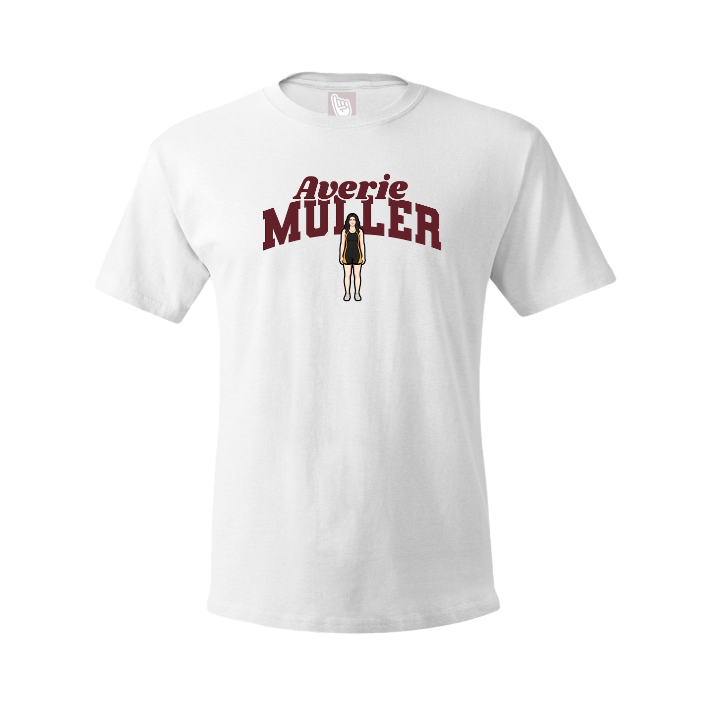 Youth Tee — Signature Arch in White