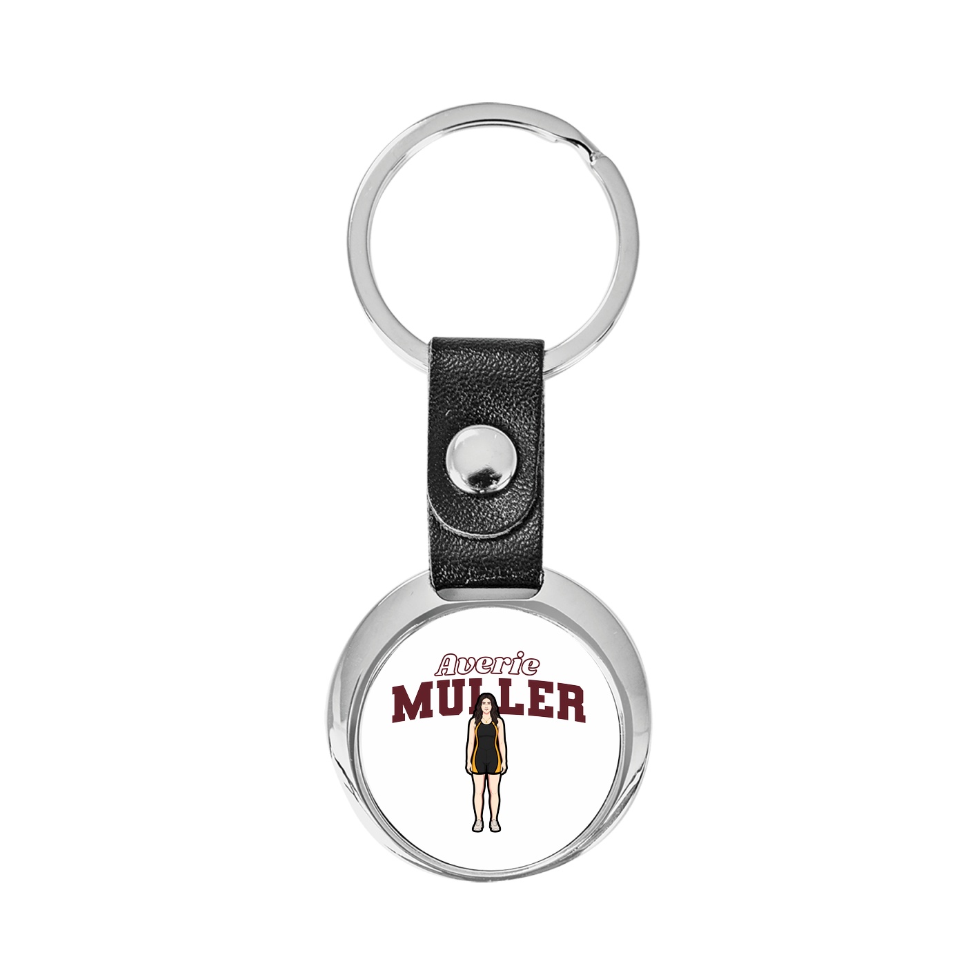 Key Chain — Name Arch in Classic