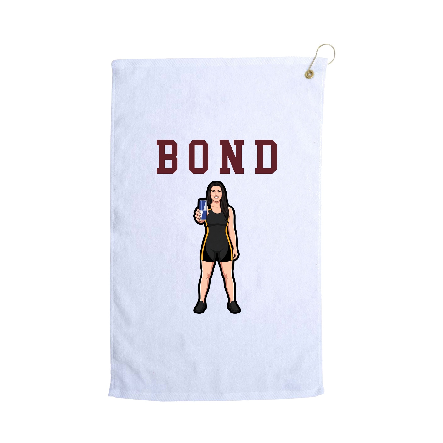 Golf Towel — Shirsey in White
