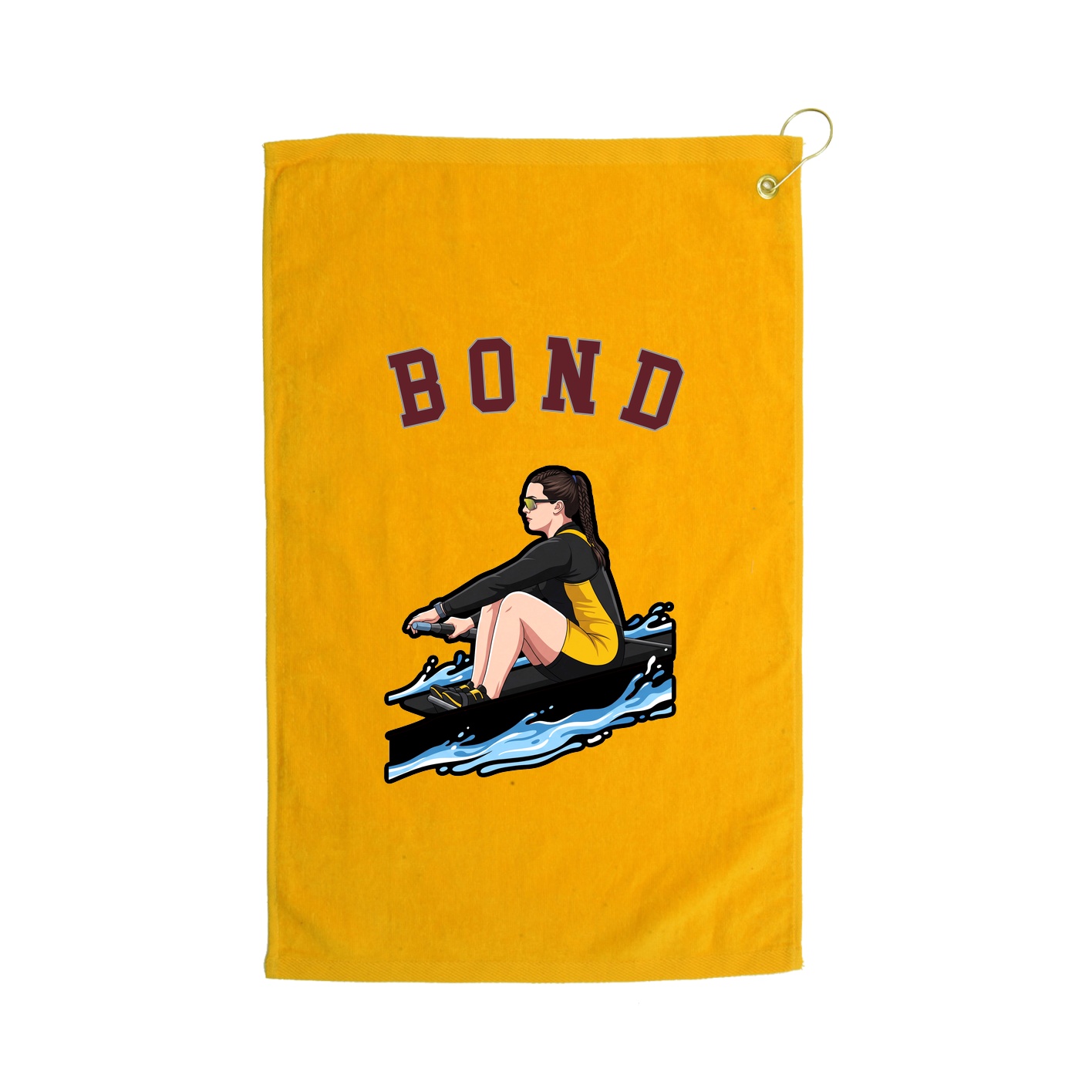 Golf Towel — Shirsey Arch in Gold