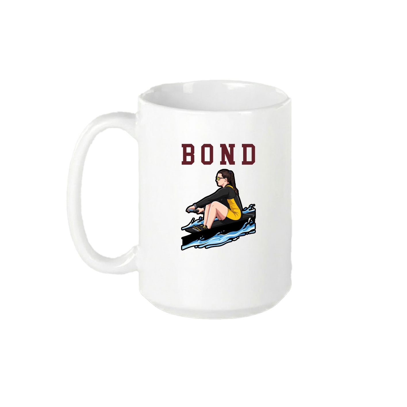 15oz Coffee Mug — Shirsey in White