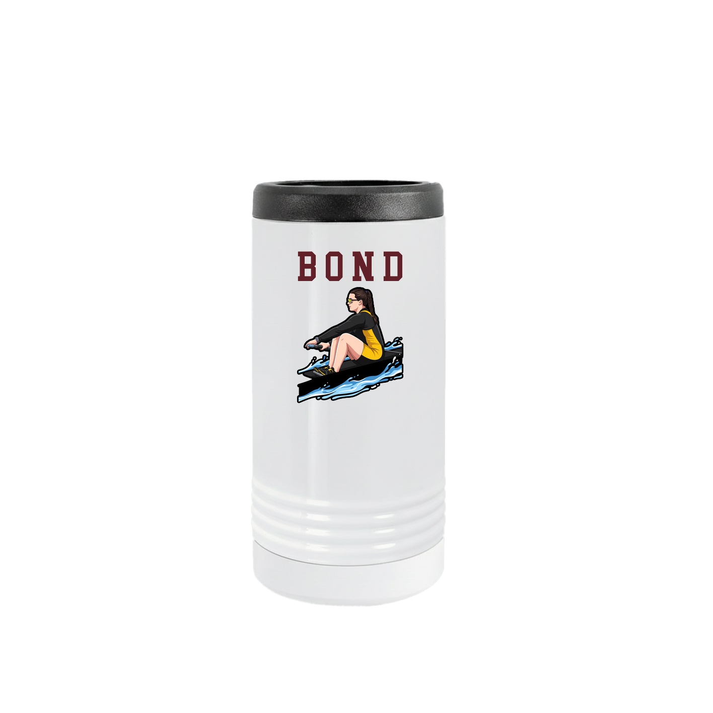 Slim Beverage Holder — Shirsey in White