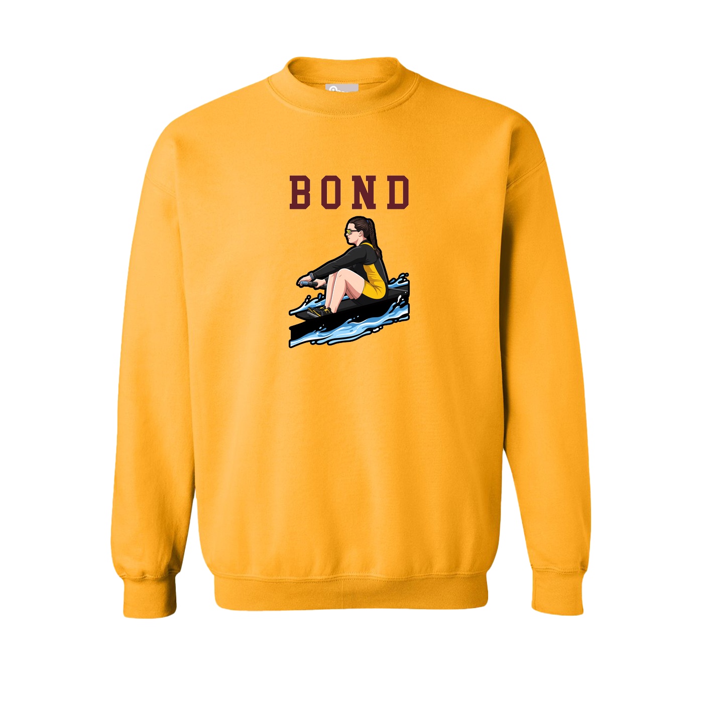 Fleece Crew — Shirsey in Gold