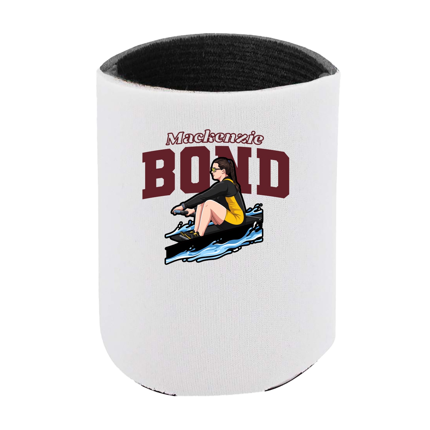 Can Holder — Name Arch in White